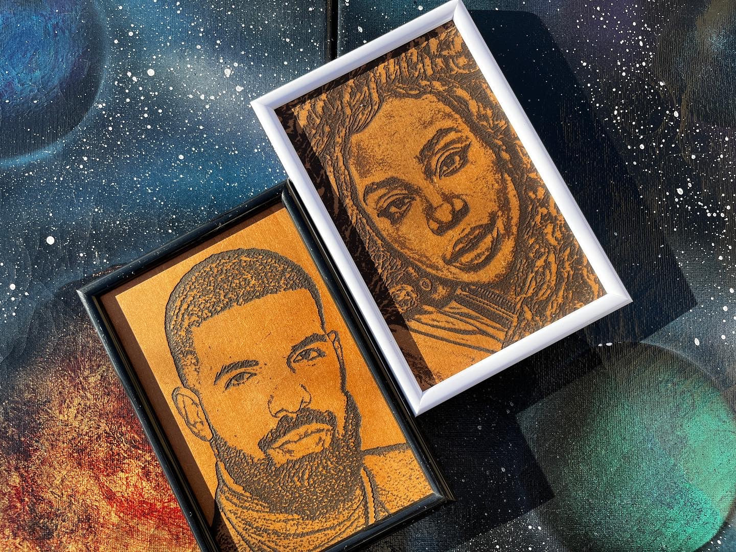 A6 Wooden Portraits (slim frame)