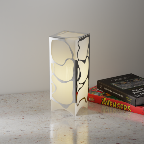 Steel Oasis Lamp